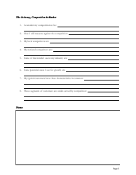 Blank Business Plan Template, Page 5