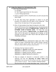 Moving Image Lesson Plan Template, Page 3