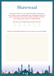 Ramadan Planner Template, Page 35