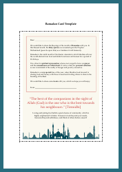 Ramadan Planner Template, Page 36