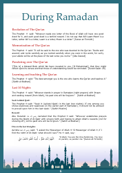 Ramadan Planner Template, Page 7