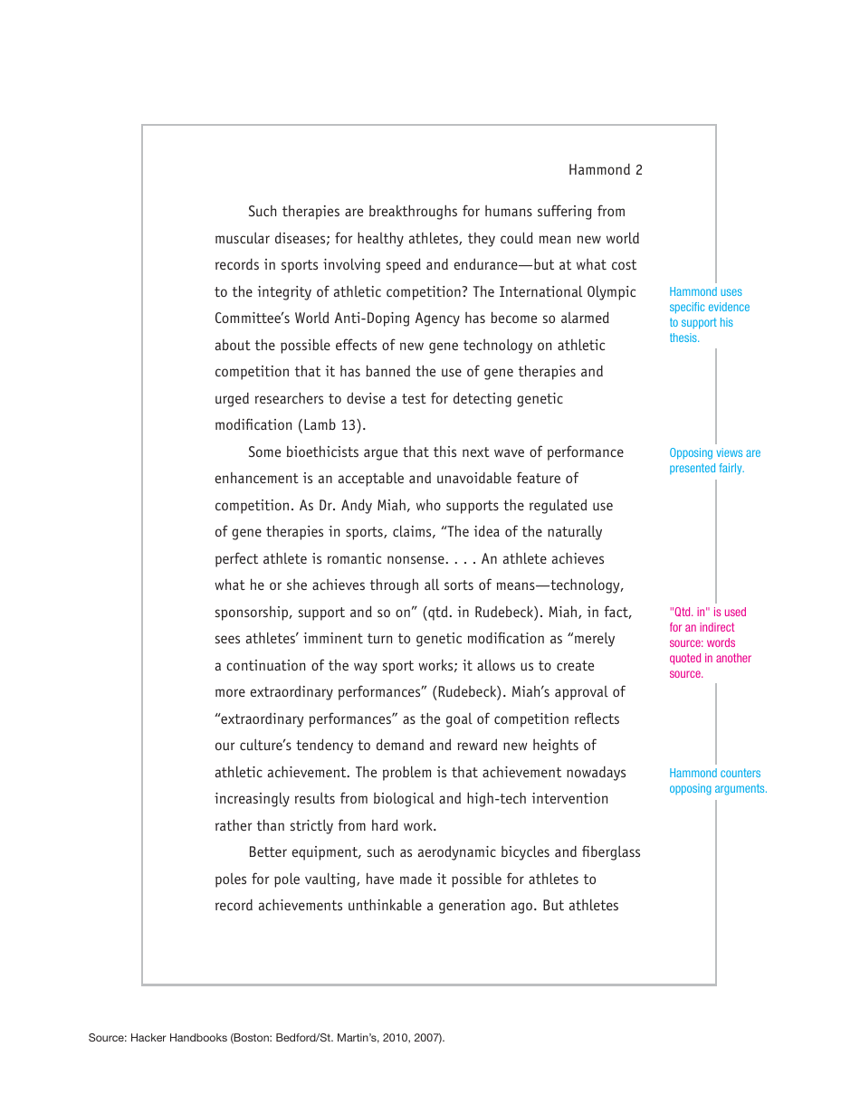 Argument Paper - Mla Style Download Printable PDF | Templateroller