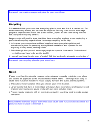 Event Management Plan Template and Guidance Notes - Borough of Enfield, Greater London, United Kingdom, Page 16