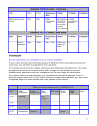 Event Management Plan Template and Guidance Notes - Borough of Enfield, Greater London, United Kingdom, Page 6