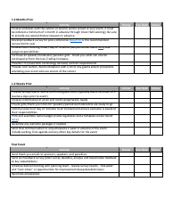 Event Planning Template - Checklist, Page 2