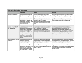 Technology Integration Lesson Plan, Page 3