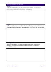 Site Visit Session Plan Template - New South Wales, Australia, Page 2