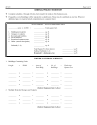 Form RE623 Budget Worksheet - California, Page 6