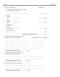 Form RE623 Budget Worksheet - California, Page 7