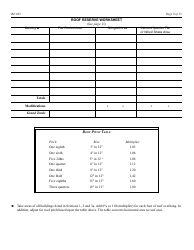Form RE623 Budget Worksheet - California, Page 8