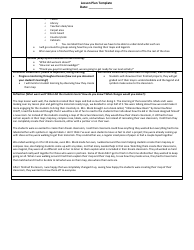 Lesson Plan Template - 2nd Grade, Page 2