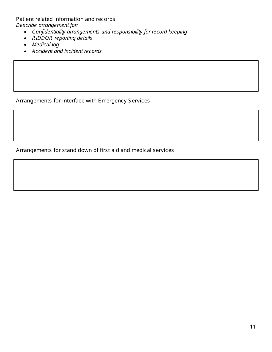 Event Management Plan Template, Page 11
