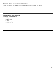 Event Management Plan Template, Page 15