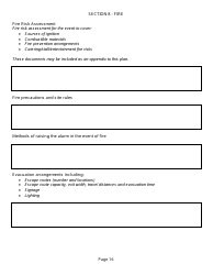 Event Management Plan Template, Page 16