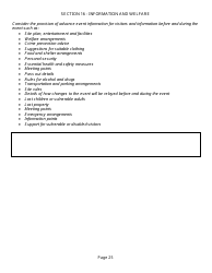 Event Management Plan Template, Page 25