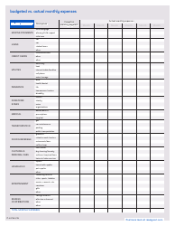 Monthly Budget Worksheet - Mgic, Page 2