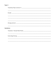 Partner Introduction Speech Outline Template, Page 4