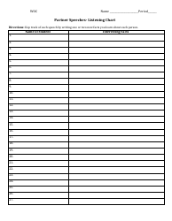 Partner Introduction Speech Outline Template, Page 5