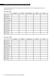 Timetable Template, Page 2
