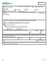 Form REO7 (2233A) Employer&#039;s Continuity Report - Ontario, Canada, Page 2