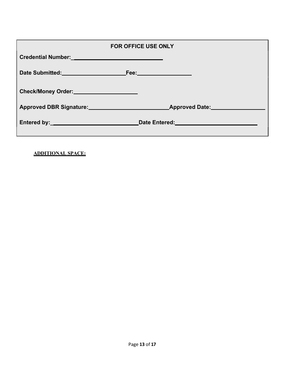Operations Employee Application - Rhode Island, Page 13