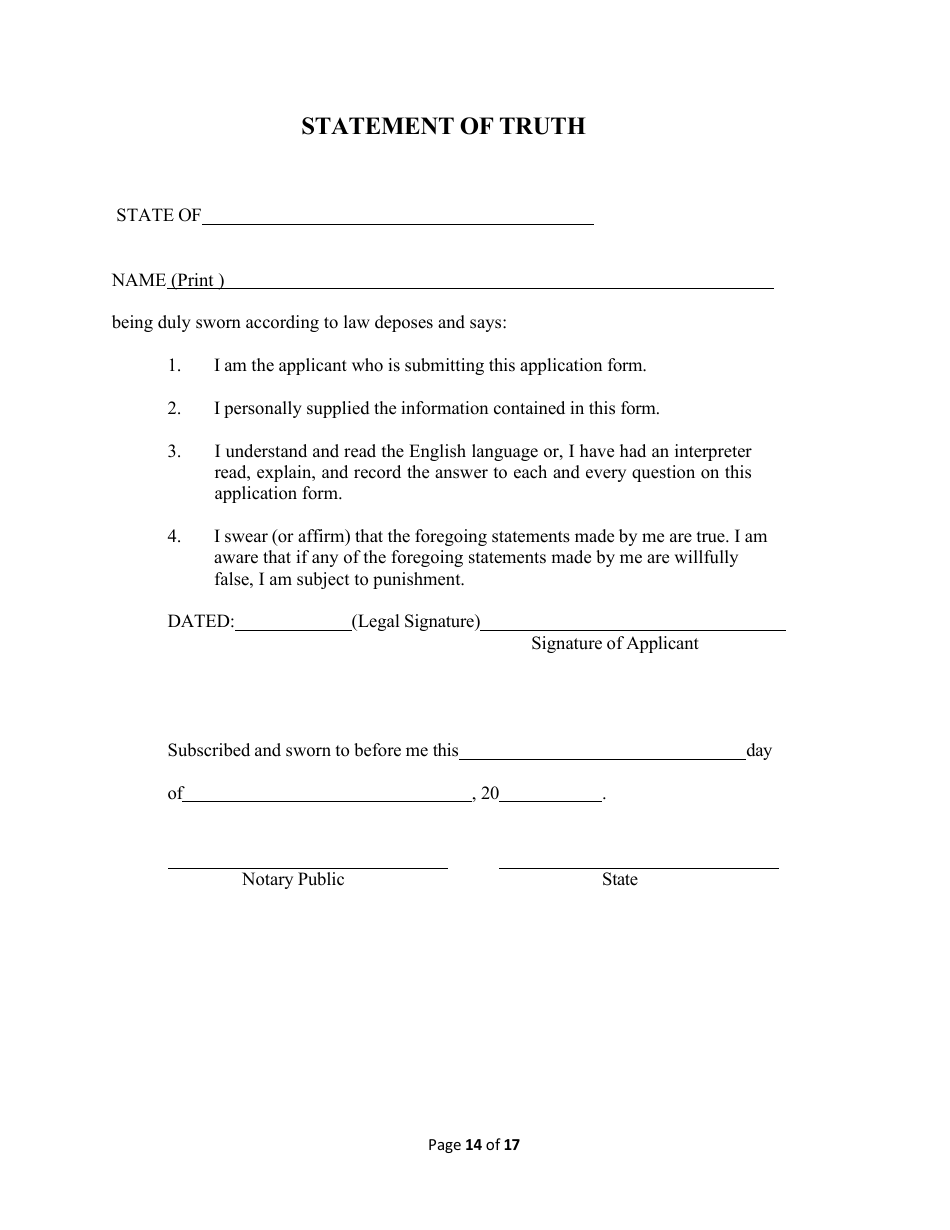 Operations Employee Application - Rhode Island, Page 14