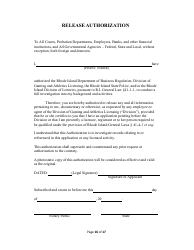 Operations Employee Application - Rhode Island, Page 16