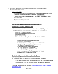 Operations Employee Application - Rhode Island, Page 2