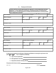 Operations Employee Application - Rhode Island, Page 6