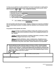 Operations Employee Application - Rhode Island, Page 7