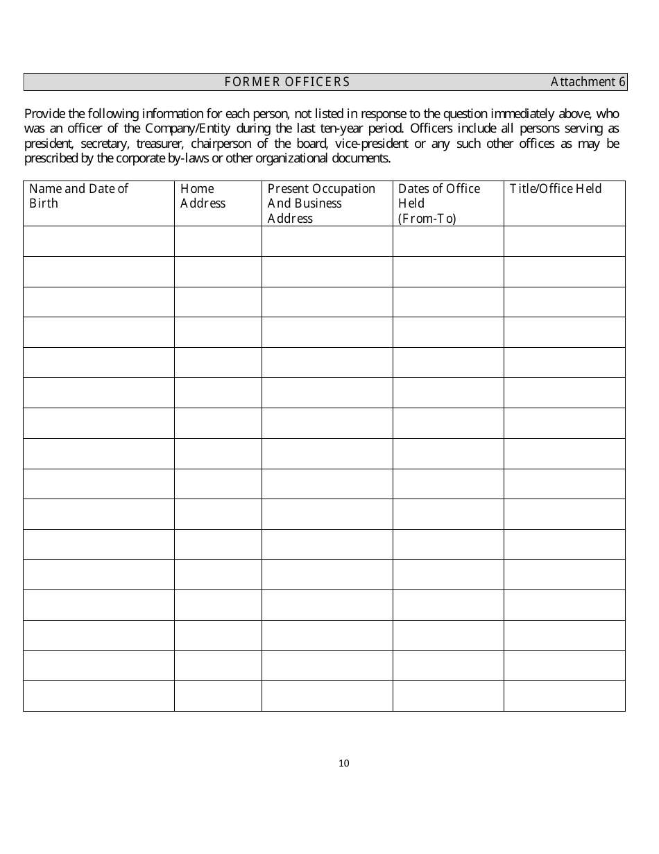 Gaming Vendor Application - Rhode Island, Page 10