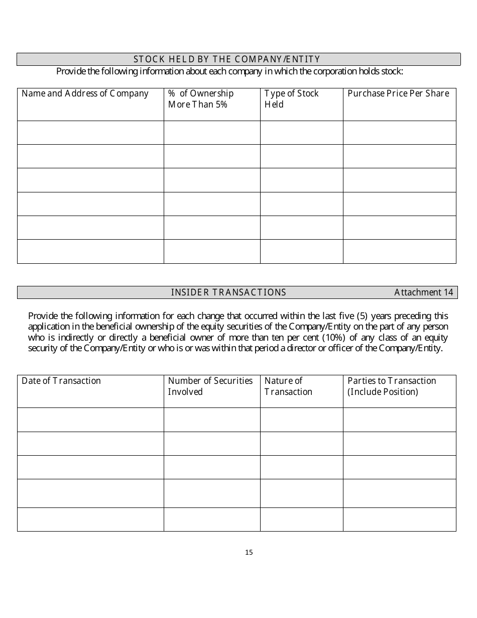 Gaming Vendor Application - Rhode Island, Page 15