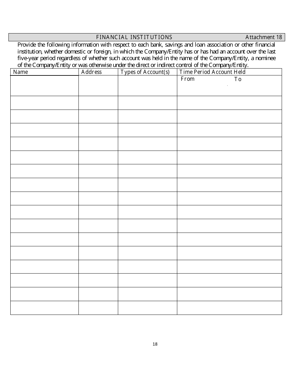 Gaming Vendor Application - Rhode Island, Page 18