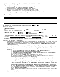 Form DWS-ESD475 Change Report Form - Utah, Page 2
