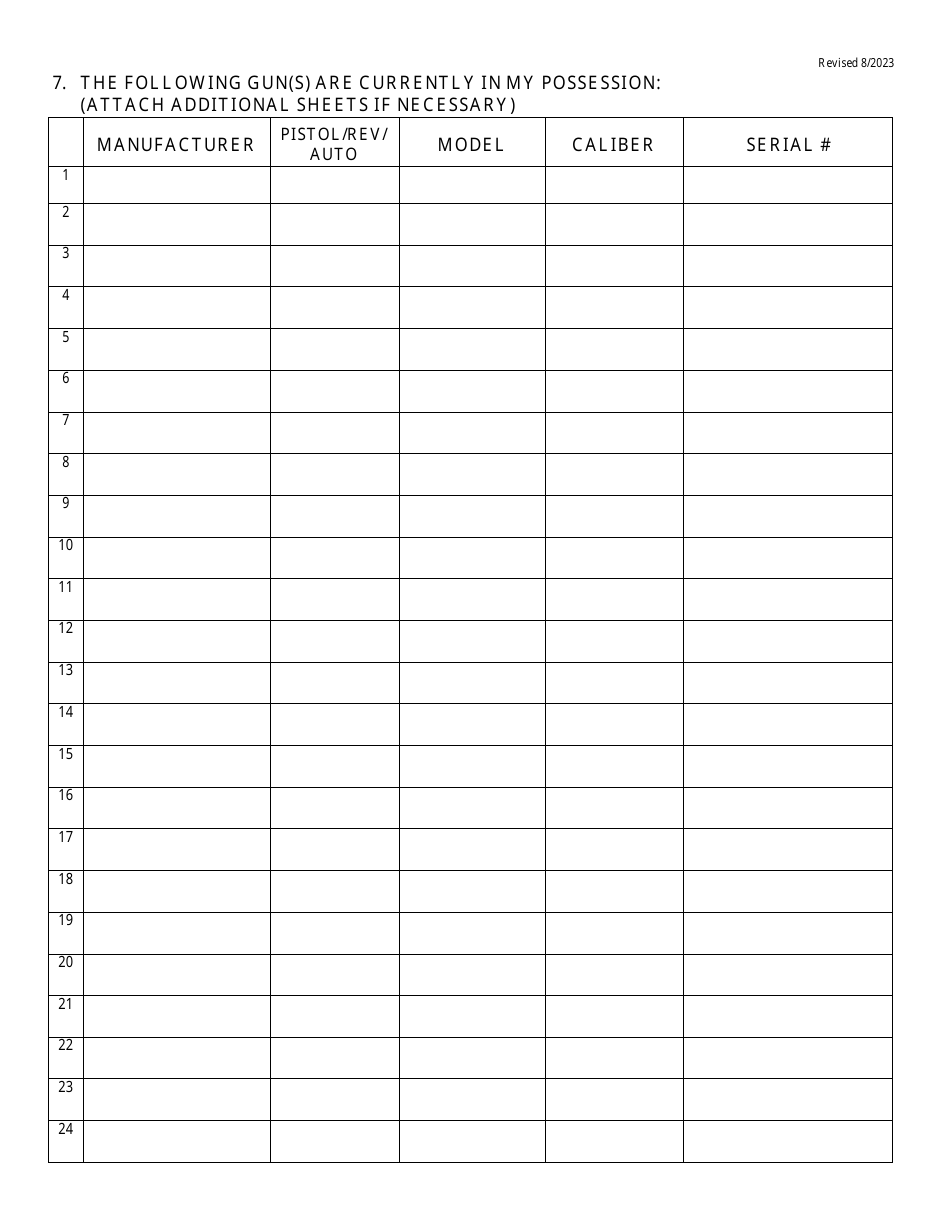 Pistol License Recertification Form - Westchester County, New York, Page 2