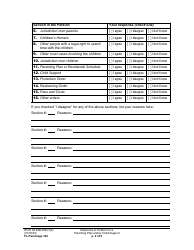 Form FL Parentage332 Response to Petition for a Parenting Plan, Residential Schedule and/or Child Support - Washington, Page 2