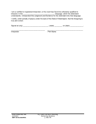 Form WPF CR84.0400PSA Felony Judgment and Sentence - Parenting Sentencing Alternative - Washington, Page 10