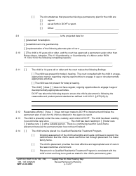 Form WPF JU03.0560 Legally Free - Order After Hearing Dependency Review/Permanency Planning (Dprho) (Orpp) - Washington, Page 3