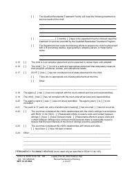 Form WPF JU03.0560 Legally Free - Order After Hearing Dependency Review/Permanency Planning (Dprho) (Orpp) - Washington, Page 4