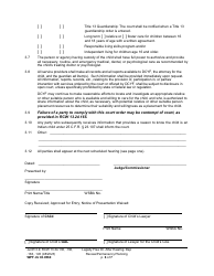 Form WPF JU03.0560 Legally Free - Order After Hearing Dependency Review/Permanency Planning (Dprho) (Orpp) - Washington, Page 6