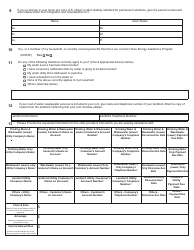 Application for the Florida Low-Income Household Water Assistance Program (Lihwap) - Florida, Page 3