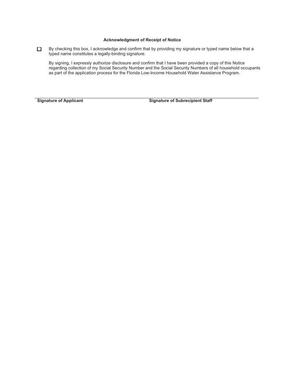 Application for the Florida Low-Income Household Water Assistance Program (Lihwap) - Florida, Page 9