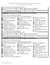 Form FAA-0001A Application for Benefits - Arizona, Page 19