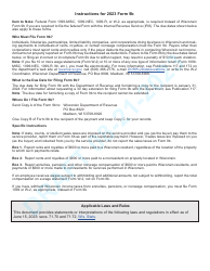 Form 9B (IC-092) Miscellaneous Income - Draft - Wisconsin, Page 2