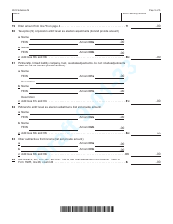 Form I-053 Schedule M Additions to and Subtractions From Income - Draft - Wisconsin, Page 5
