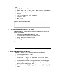 Wisconsin School Threat Assessment and Management Protocol (Wstamp) - Inquiry - Wisconsin, Page 3