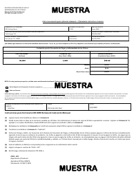 Formulario CDF-005E Remesa De Evaluacion Mensual Para La Prevencion De Plagas Y Enfermedades De Los Citricos - California (Spanish), Page 2