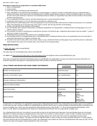 Form SFN9338 Application for a Local Permit or Restricted Event Permit - North Dakota, Page 2