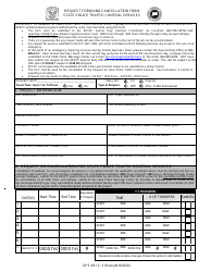 Document preview: Form DPS-691-C-3 Request Form and Cancellation Form - Connecticut