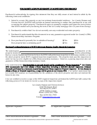 Cdbg Homeownership Assistance Application - Lee County, Florida, Page 10